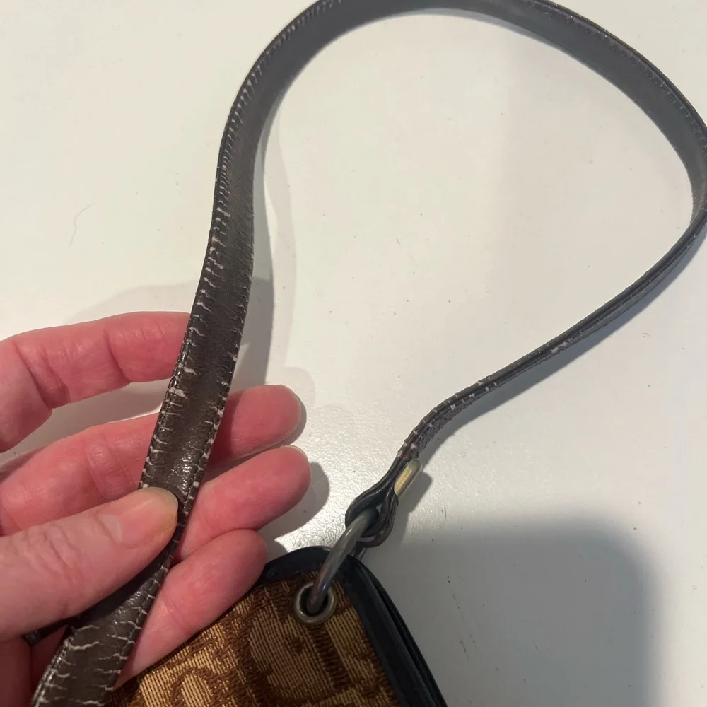 Dior Canvas Shoulder Bag - Picture 7 of 9